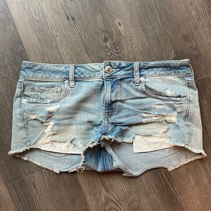 American Eagle womens jean shorts